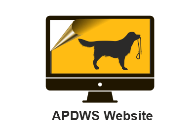 apdws dog walking website logo
